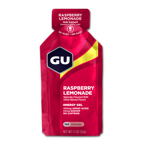 Gu Energy Gel 1 x 32g OR 24 x 32g - Raspberry Lemonade