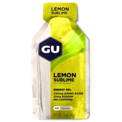 Gu Energy Gel 1 x 32g OR 24 x 32g - Lemon Sublime