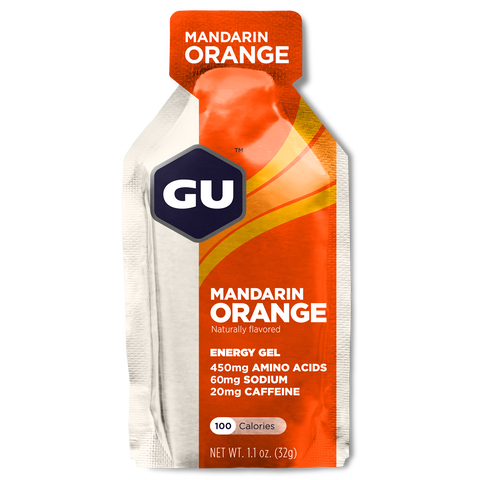 Gu Energy Gel 1 x 32g OR 24 x 32g - Mandarin Orange