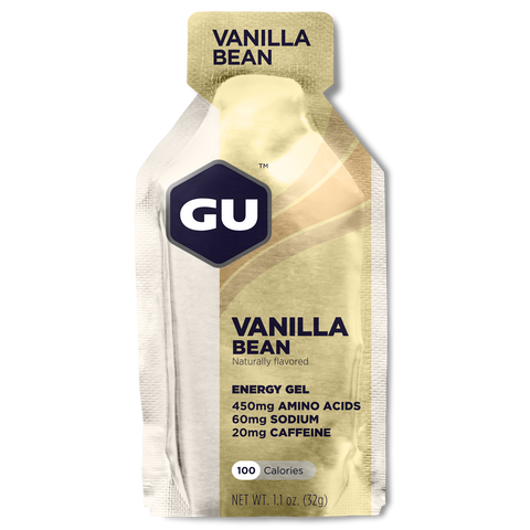 Gu Energy Gel 1 x 32g OR 24 x 32g - Vanilla Bean flavour